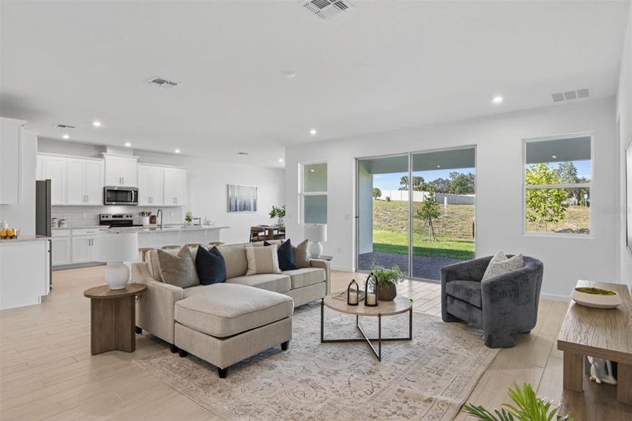 Furnished interior view inside a new home in Waterbrooke, Clermont (Image 5).