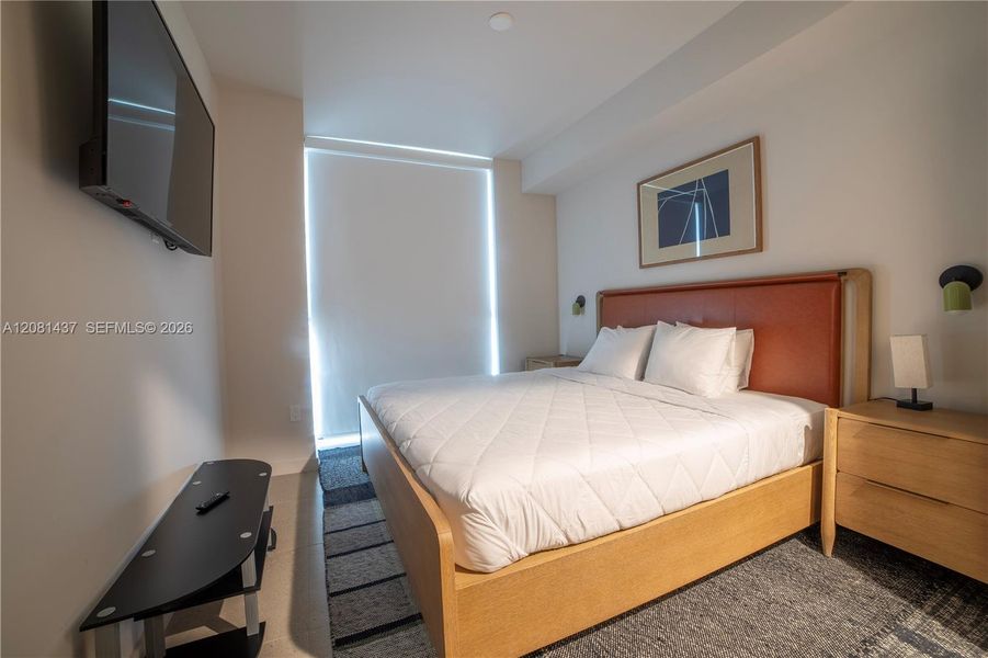 Furnished interior view inside a new home in , Miami (Image 17).