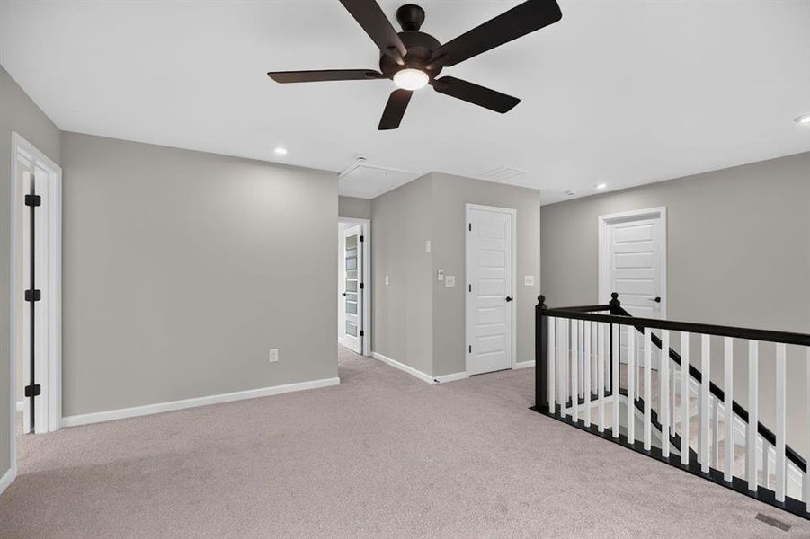 Spacious, unfurnished interior of a new home in Pickens Bluff, Hiram (Image 38).