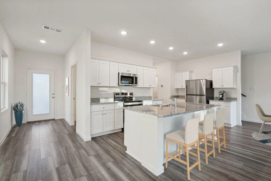 Representative furnished interior of a home built from the Crescent by Starlight Homes in Coyote Meadows, Anna (Image 3).