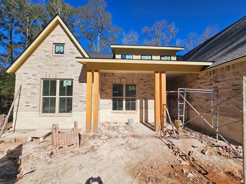Front Porch Binsa English Dove Brick with Cream Stone