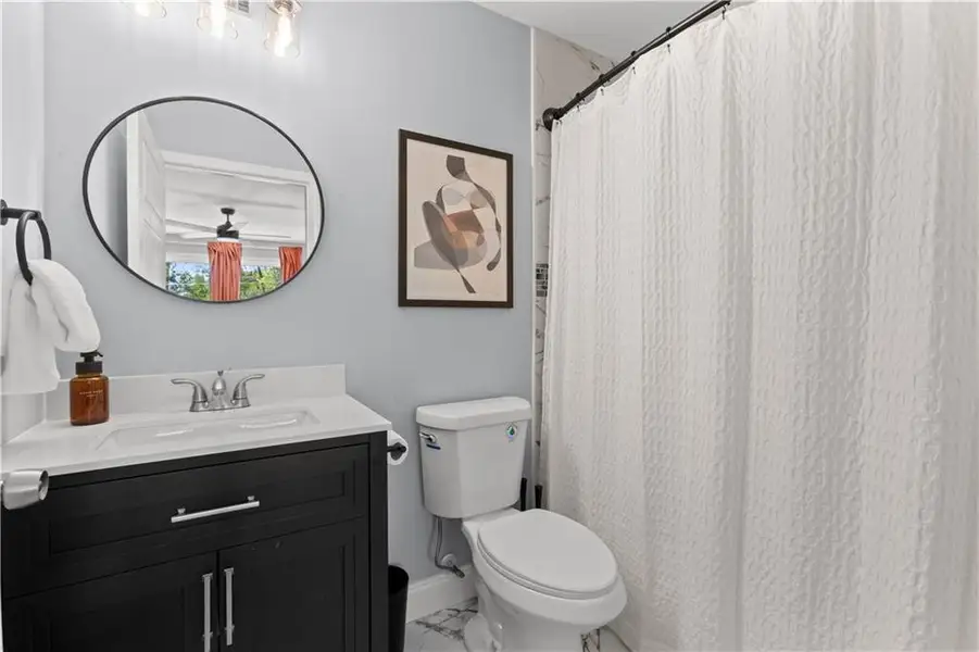 Furnished interior view inside a new home in , Snellville (Image 6).