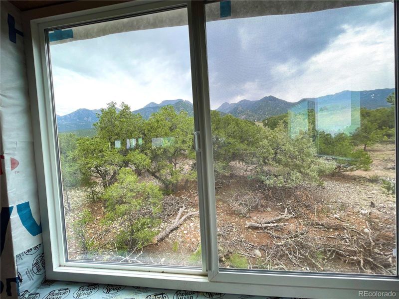 View from upstairs bedroom