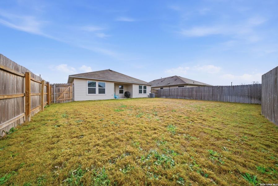 Exterior details and patio area of a home in Heather Glen, New Braunfels (Image 21). Exterior details and patio area of a home in Heather Glen, New Braunfels (Image 21).