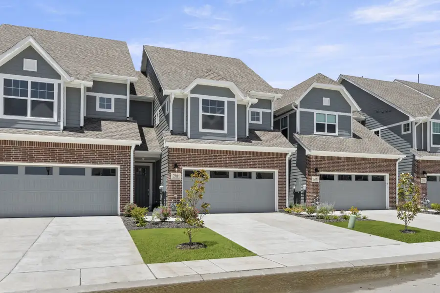 Front exterior of a new home in Woodbridge, Wylie, TX, highlighting curb appeal (Image 1). Front exterior of a new home in Woodbridge, Wylie, TX, highlighting curb appeal (Image 1).
