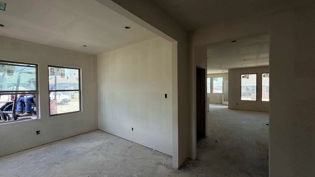 Foyer Construction Progress