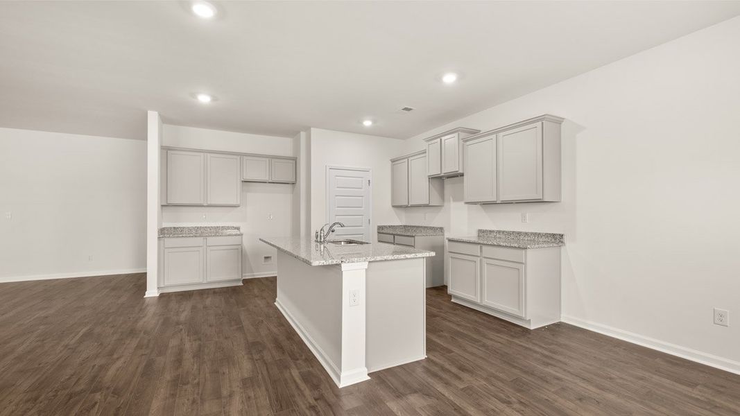 Furnished interior view inside a new home in Bridle Creek, Locust Grove (Image 7).