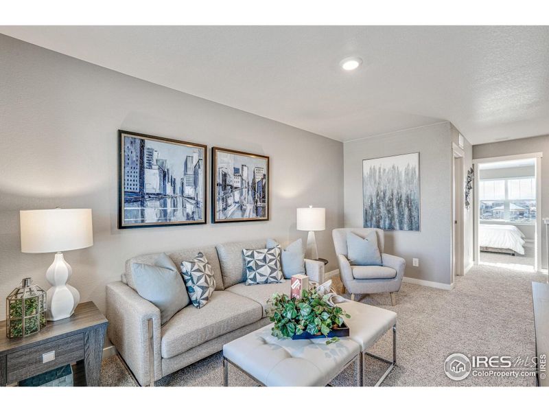 Furnished interior view inside a new home in Hansen Farm, Fort Collins (Image 10).
