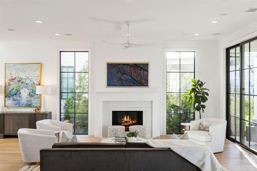 Furnished interior view inside a new home in , Malakoff (Image 28). Furnished interior view inside a new home in , Malakoff (Image 28).