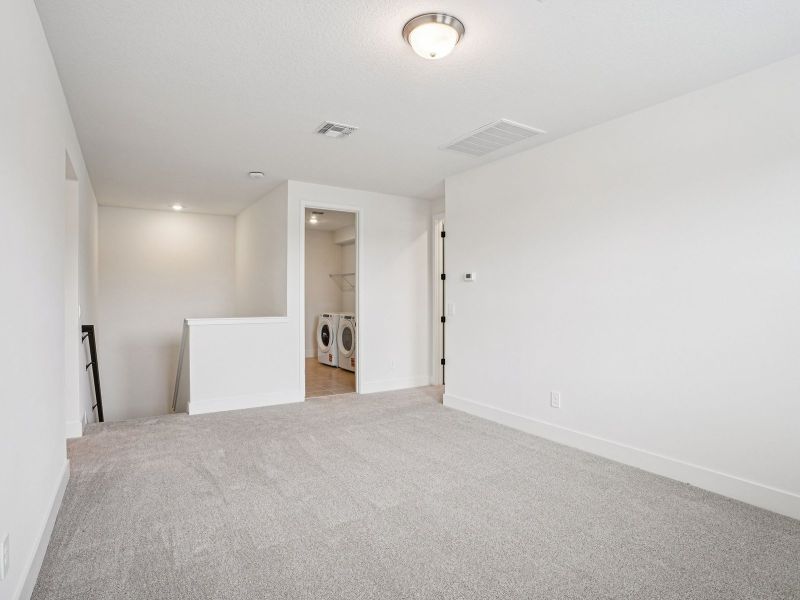 Spacious, unfurnished interior of a new home in Ridgehaven - Signature Series, Ormond Beach (Image 10). Spacious, unfurnished interior of a new home in Ridgehaven - Signature Series, Ormond Beach (Image 10).