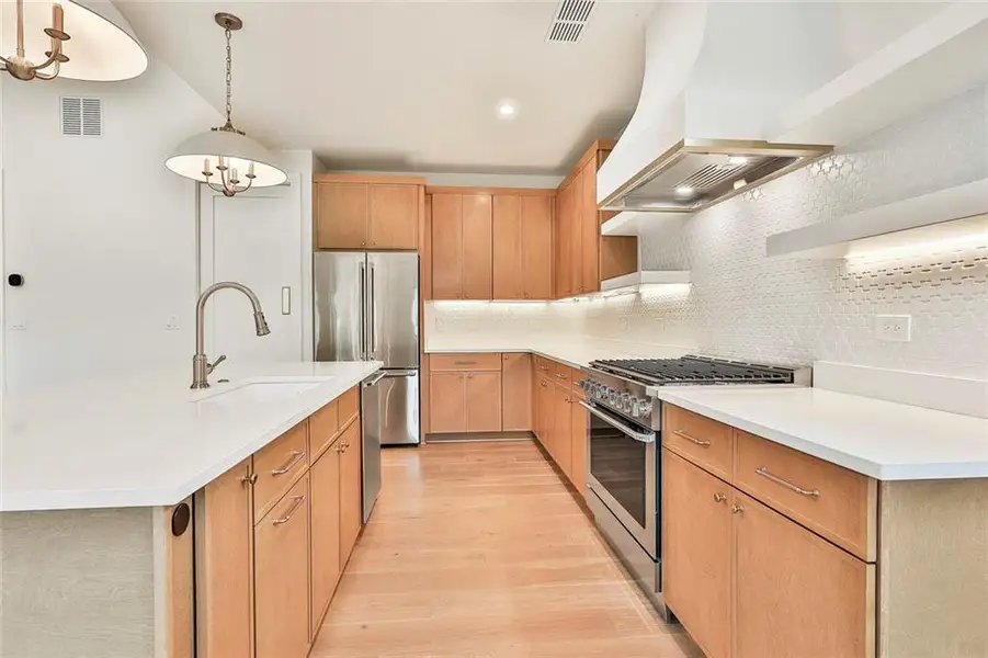 Furnished interior view inside a new home in Gardens at Arbor Springs, Newnan (Image 5).