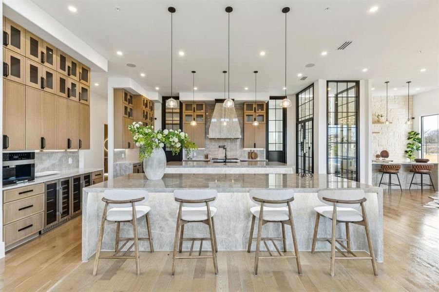 Furnished interior view inside a new home in , Bartonville (Image 16).