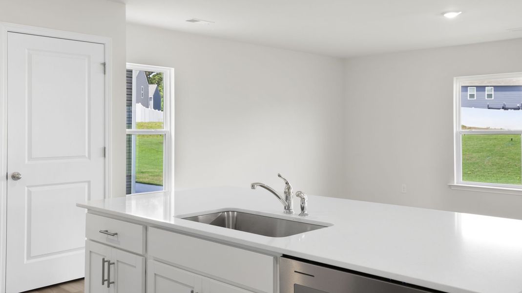 Furnished interior view inside a new home in Trailside Run, Spartanburg (Image 8).