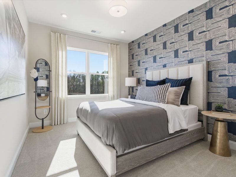 Representative furnished interior of a home built from the Anne by Tri Pointe Homes in Southbridge, Fort Mill (Image 16).