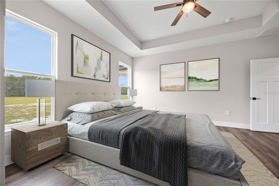 Furnished interior view inside a new home in , Lake City (Image 13).