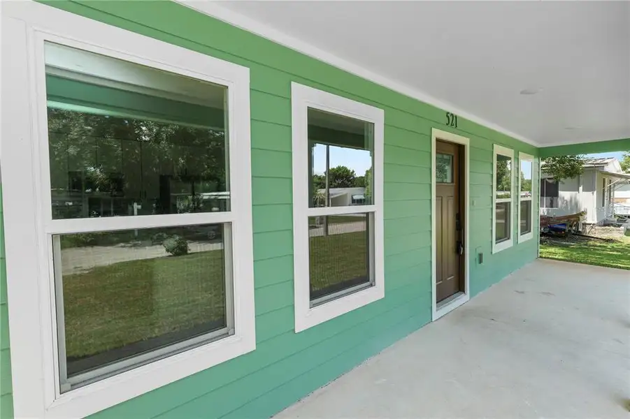 Exterior details and patio area of a home in , Lakeland (Image 24). Exterior details and patio area of a home in , Lakeland (Image 24).