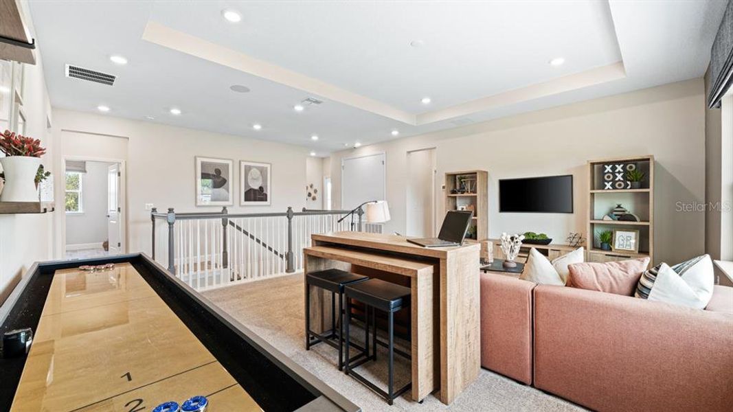 Furnished interior view inside a new home in Firethorn, Parrish (Image 36). Furnished interior view inside a new home in Firethorn, Parrish (Image 36).