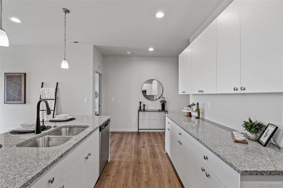Furnished interior view inside a new home in , Pueblo West (Image 8).