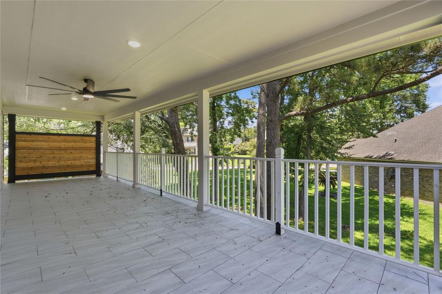 Exterior details and patio area of a home in , Montgomery (Image 27). Exterior details and patio area of a home in , Montgomery (Image 27).