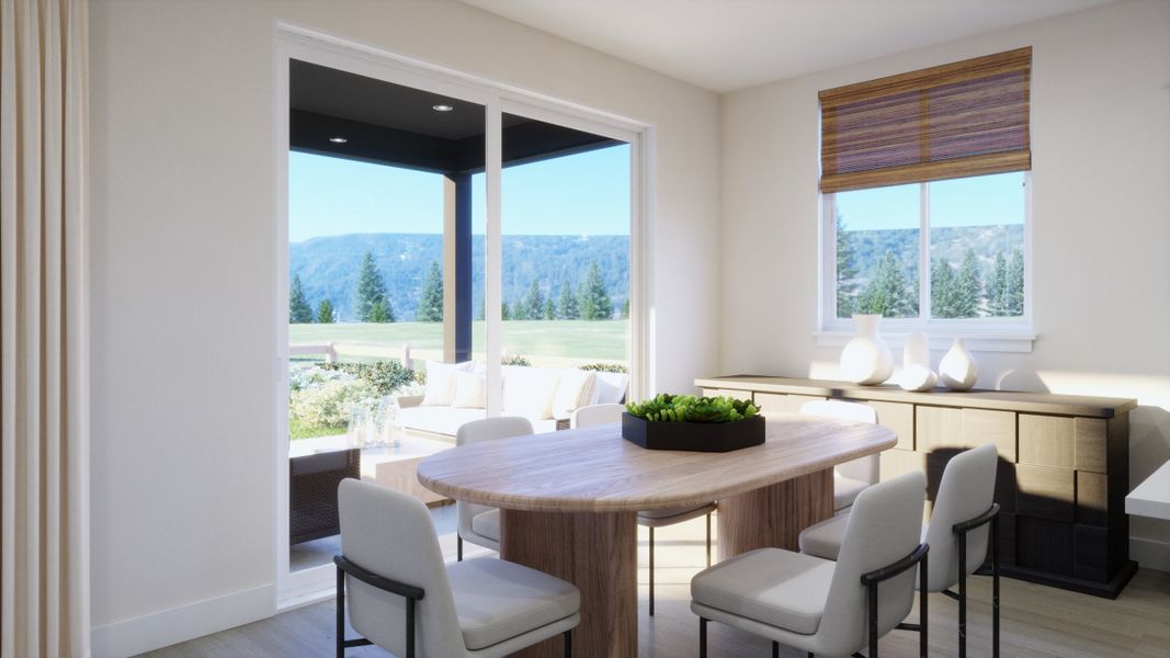 Representative furnished interior of a home built from the 1 by Trumark Homes in Independence, Elizabeth (Image 8).