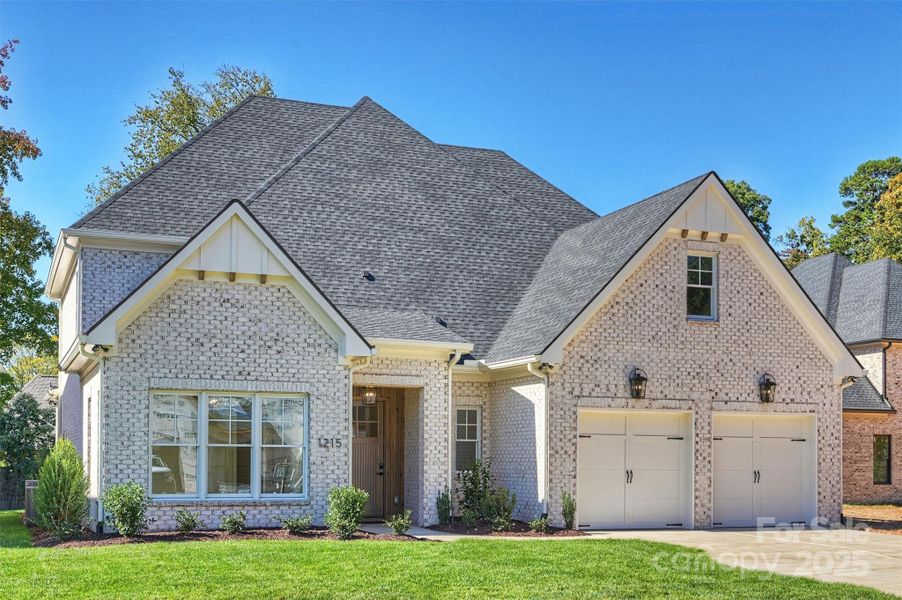 Front exterior of a new home in , Charlotte, NC, highlighting curb appeal (Image 24).