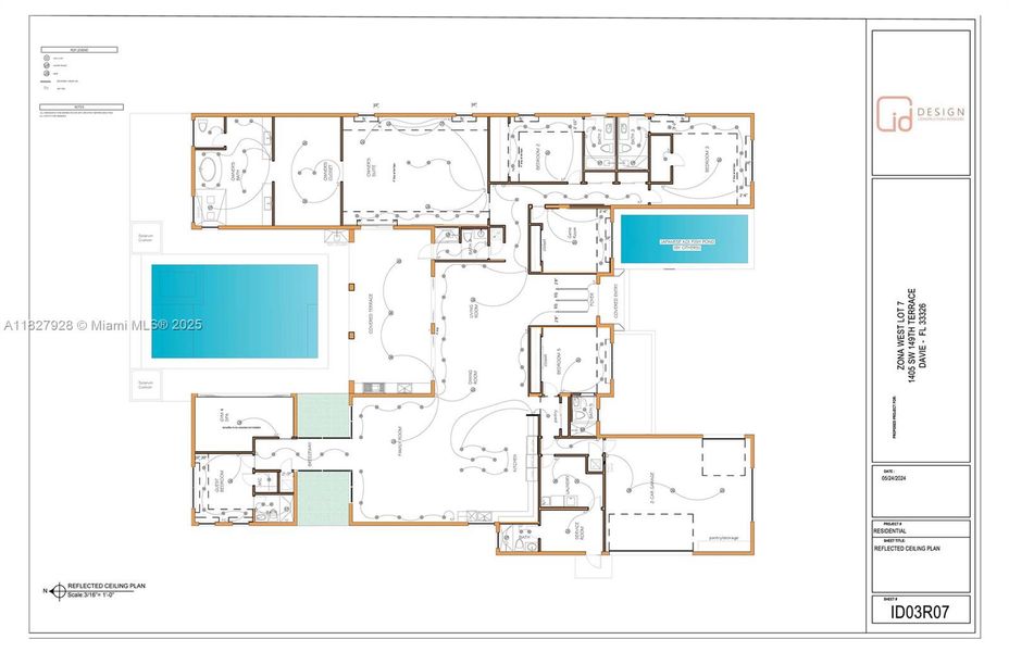 2D floor plan layout of this home in , Davie, FL (Image 5).