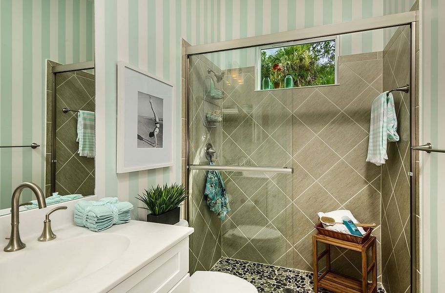 Representative furnished interior of a home built from the Kiawah 2 by Neal Communities in Grand Palm, Venice (Image 9).