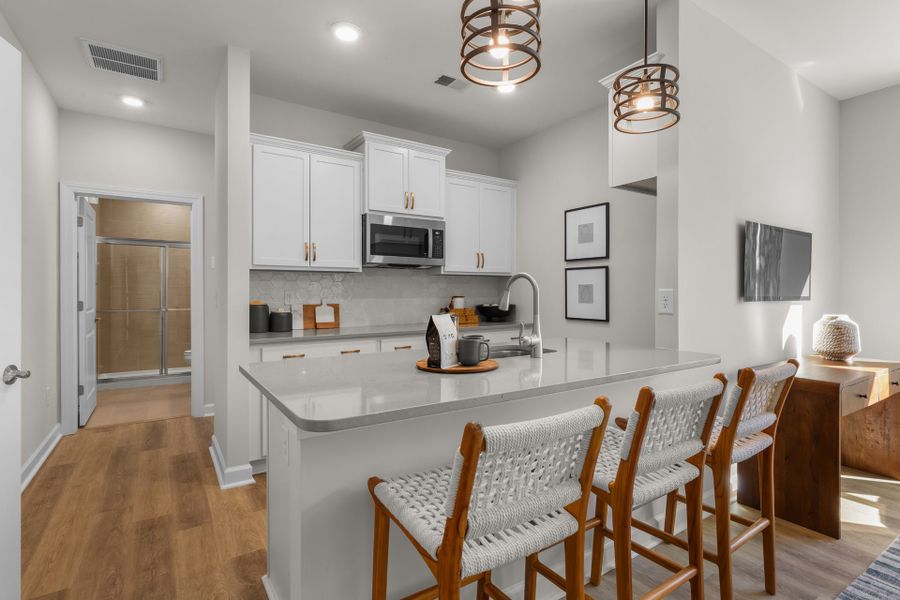 Representative furnished interior of a home built from the The Seashore by Chesapeake Homes in Coastal Club of the Carolinas, Calabash (Image 27).