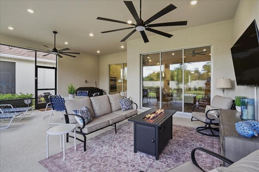 Furnished interior view inside a new home in Esplanade at Artisan Lakes, Palmetto (Image 31).
