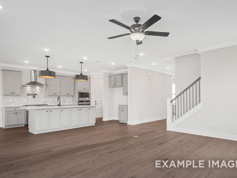 Representative unfurnished interior of a home built from the The Hathaway by Davidson Homes LLC in Shelton Square, Murfreesboro (Image 22).