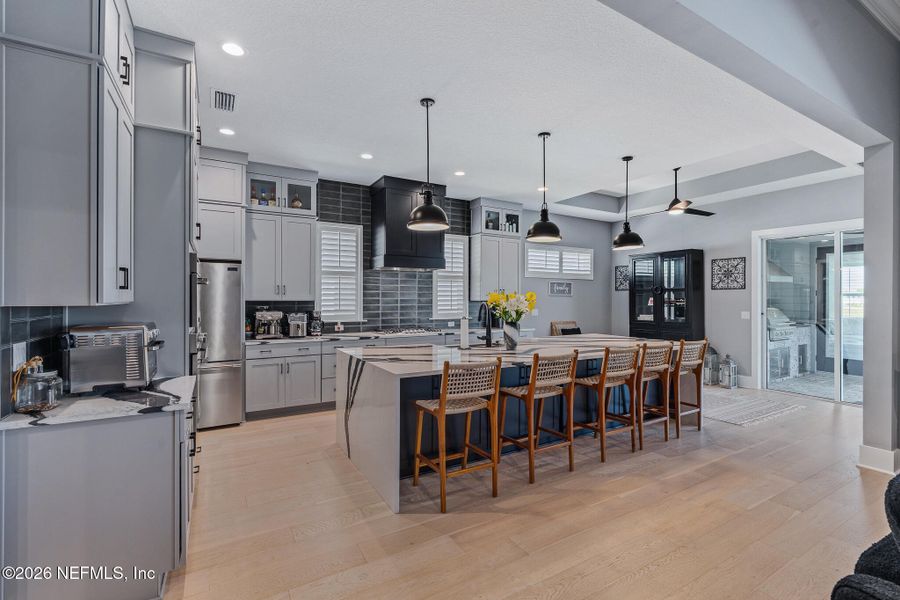 Furnished interior view inside a new home in Marshes of Madeira, St. Augustine (Image 55). Furnished interior view inside a new home in Marshes of Madeira, St. Augustine (Image 55).