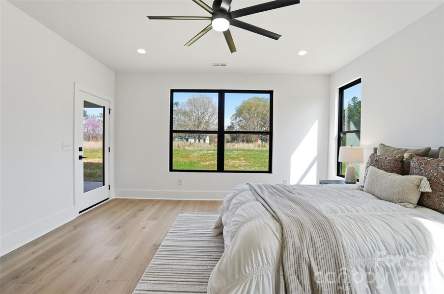 Furnished interior view inside a new home in , Mooresville (Image 38).