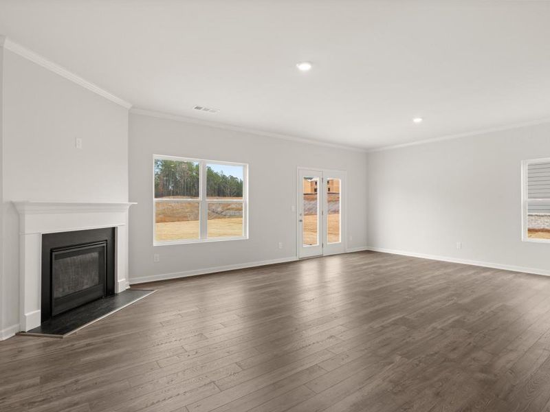 Spacious, unfurnished interior of a new home in Parkside at Carter Grove, Cartersville (Image 28). Spacious, unfurnished interior of a new home in Parkside at Carter Grove, Cartersville (Image 28).