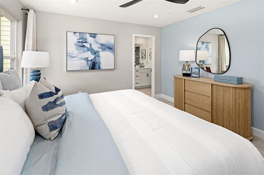 Furnished interior view inside a new home in Gardenia Reserve, Apopka (Image 13).