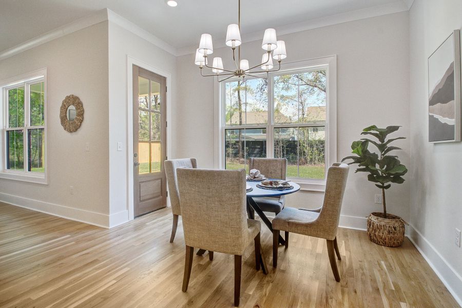 Furnished interior view inside a new home in , Mount Pleasant (Image 15).