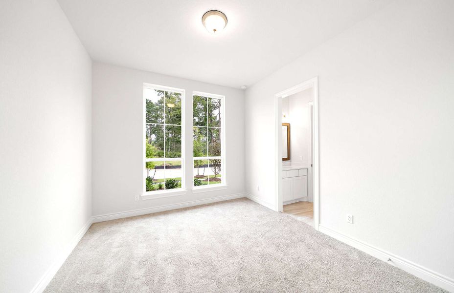 Representative unfurnished interior of a home built from the 2909AU by Ravenna Homes in Audubon 60′, Magnolia (Image 37).