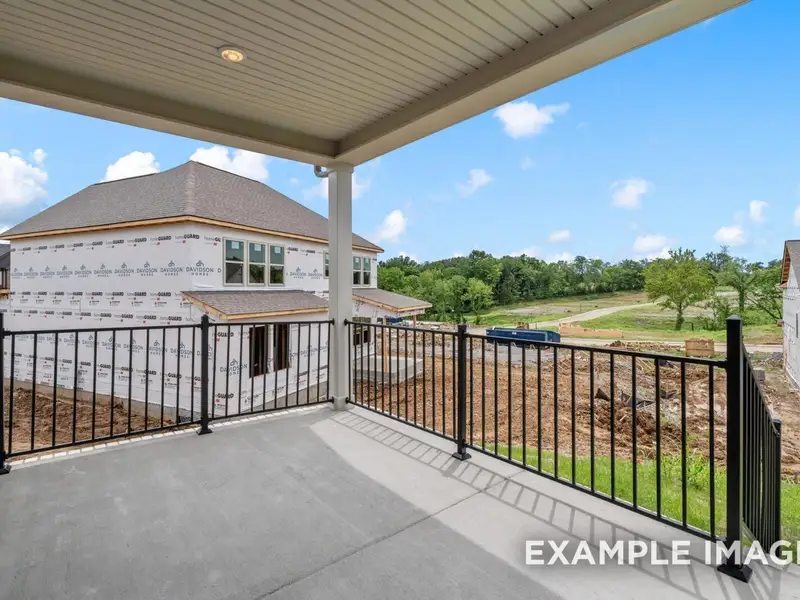 Exterior details and patio area of a home in Woods Crossing, Gallatin (Image 3). Exterior details and patio area of a home in Woods Crossing, Gallatin (Image 3).