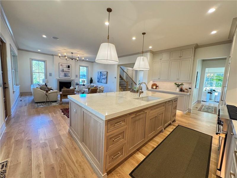 Furnished interior view inside a new home in , Woodstock (Image 39).
