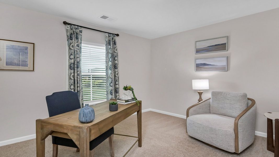 Furnished interior view inside a new home in Hunter's Branch, Hopkins (Image 26).