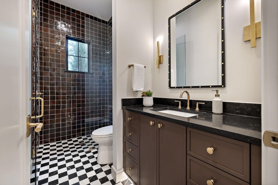 Furnished interior view inside a new home in , Austin (Image 31).