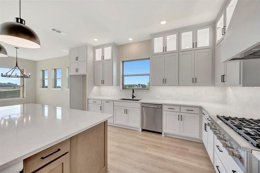 Furnished interior view inside a new home in Northshore at Lakewood Village - Classic Series, Lakewood Village (Image 13).