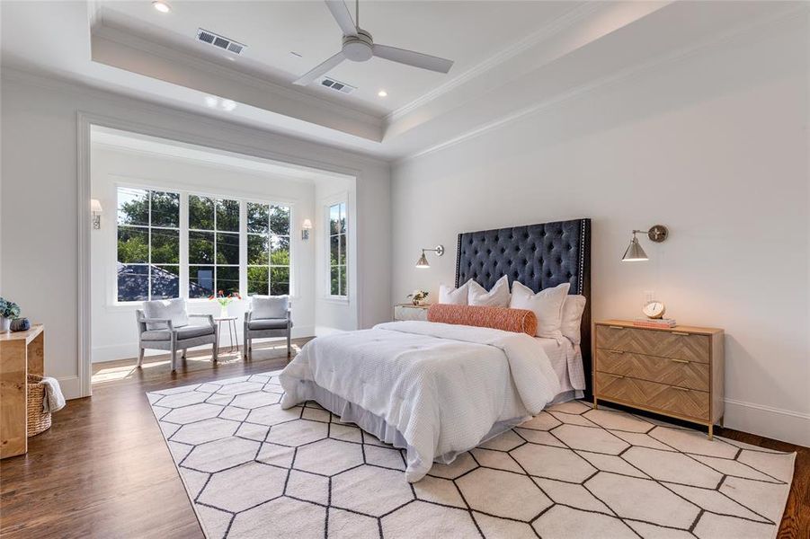 Furnished interior view inside a new home in , Dallas (Image 11). Furnished interior view inside a new home in , Dallas (Image 11).