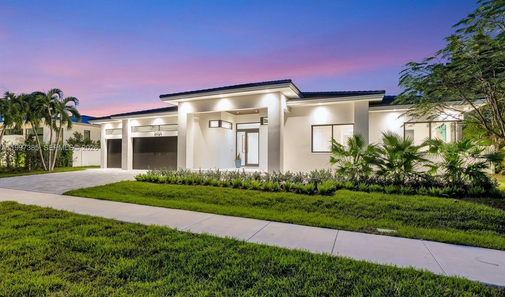Front exterior of a new home in , Fort Lauderdale, FL, highlighting curb appeal (Image 2).