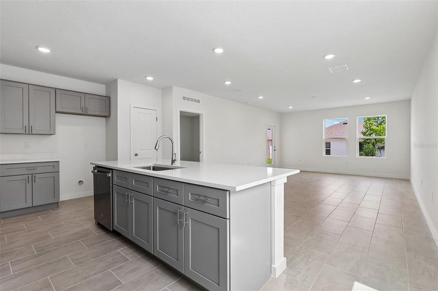 Furnished interior view inside a new home in Hamilton Bluff, Haines City (Image 6).