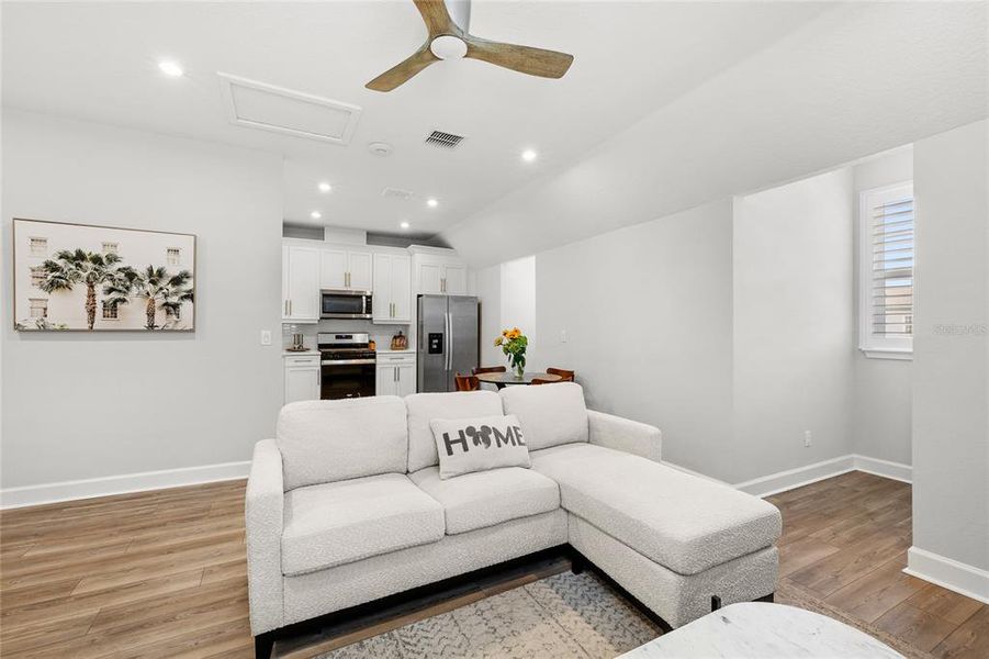 Furnished interior view inside a new home in , Kissimmee (Image 37). Furnished interior view inside a new home in , Kissimmee (Image 37).