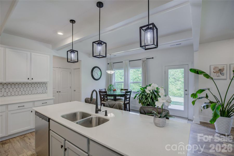 Furnished interior view inside a new home in , York (Image 9).