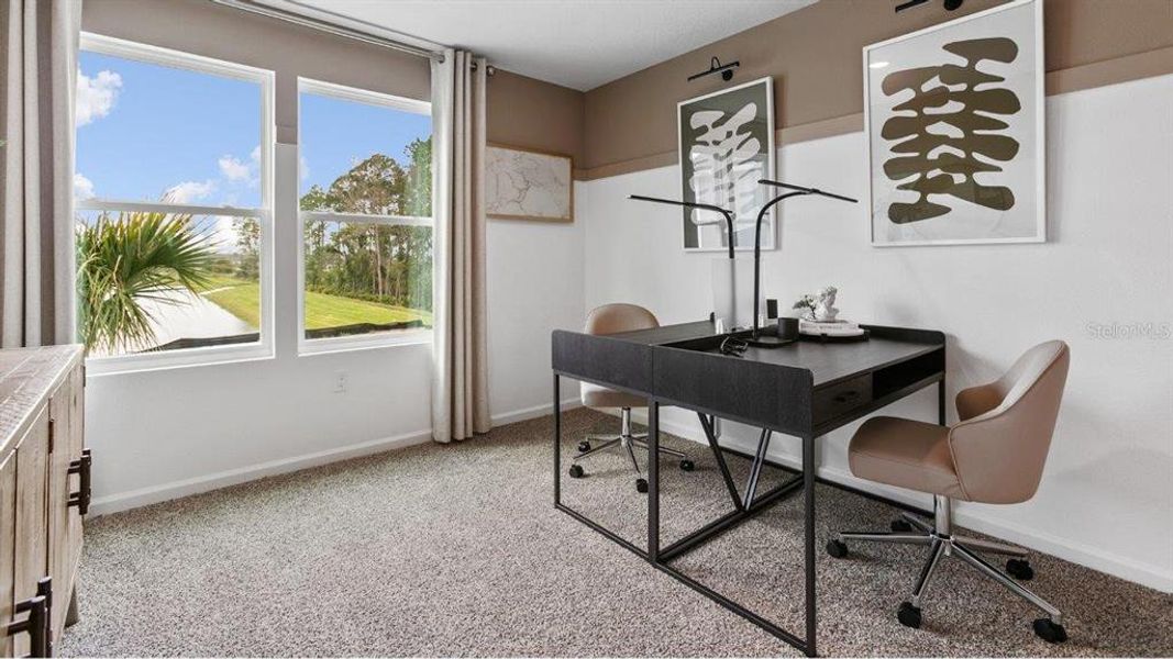 Furnished interior view inside a new home in , St. Augustine (Image 14).