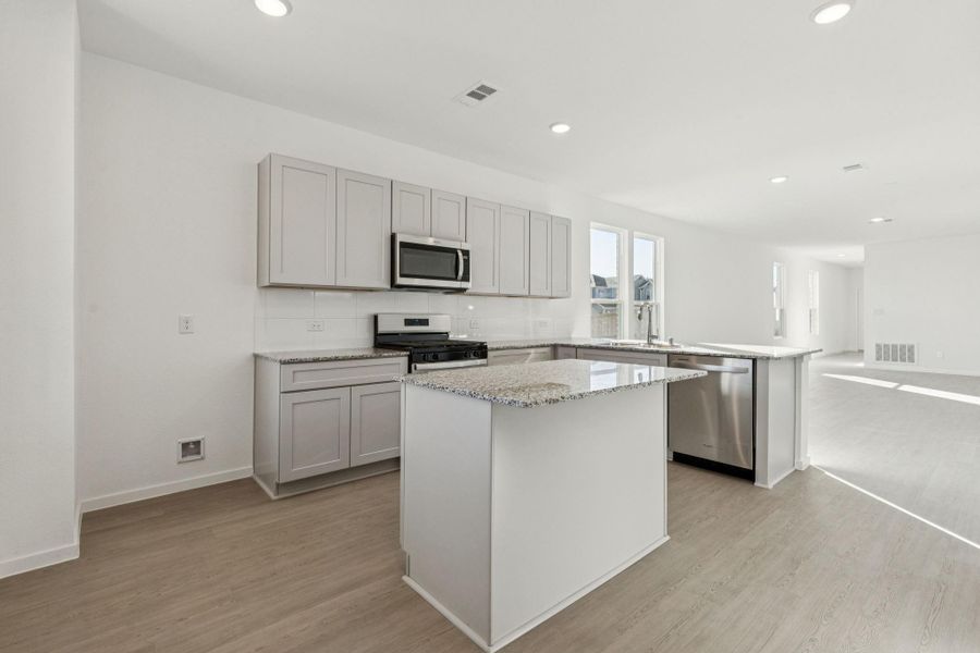 Furnished interior view inside a new home in Montgomery Bend, Montgomery (Image 5).