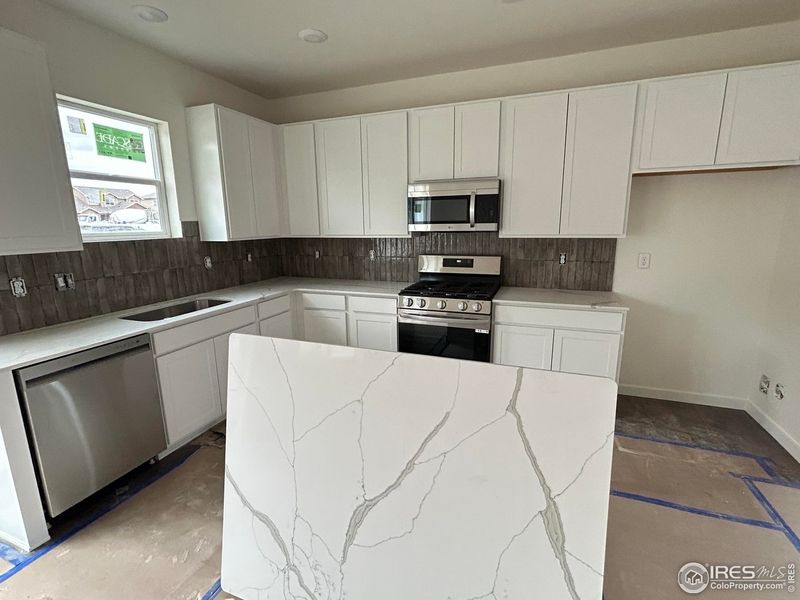 In-progress construction of a new home in Union Colony West, Greeley, CO (Image 7).