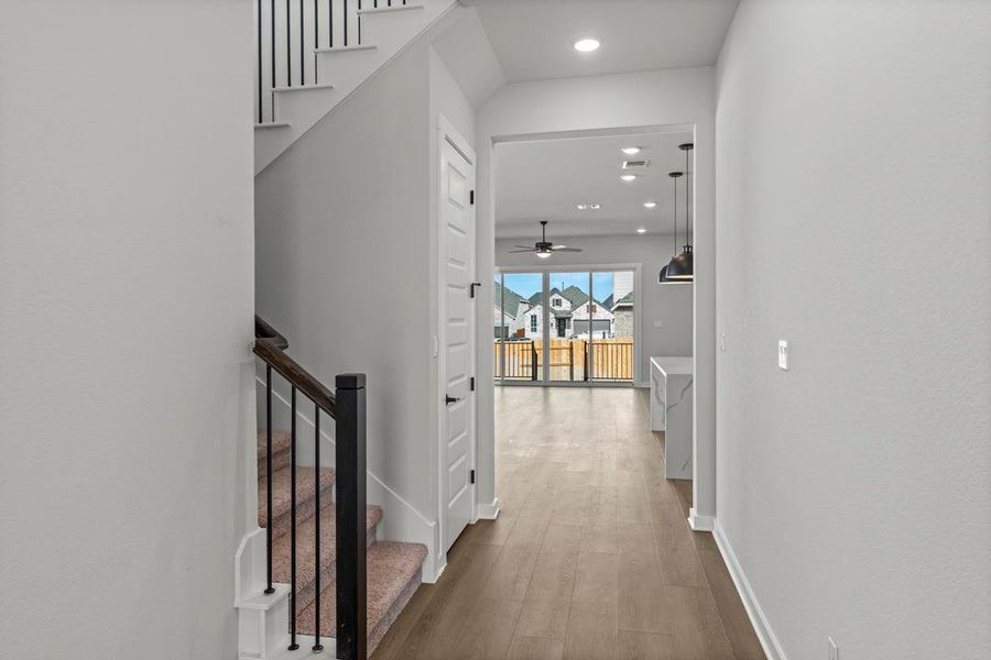 Spacious, unfurnished interior of a new home in Lariat, Liberty Hill (Image 33). Spacious, unfurnished interior of a new home in Lariat, Liberty Hill (Image 33).